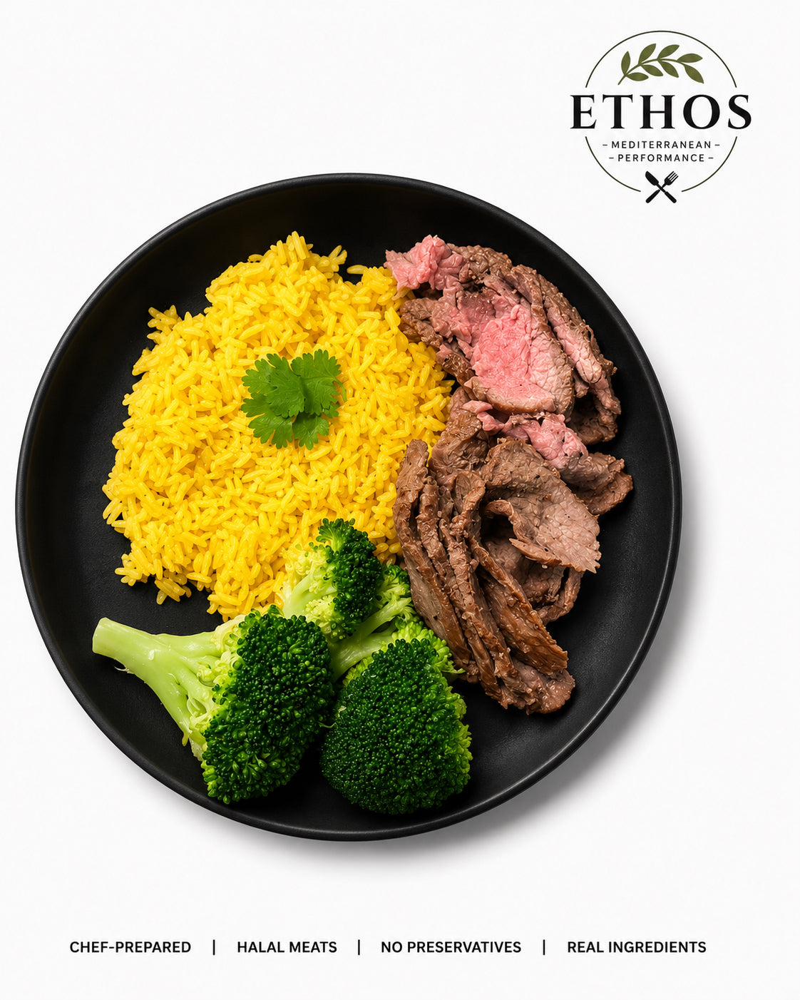 Grass-Fed Sirloin Power Plate