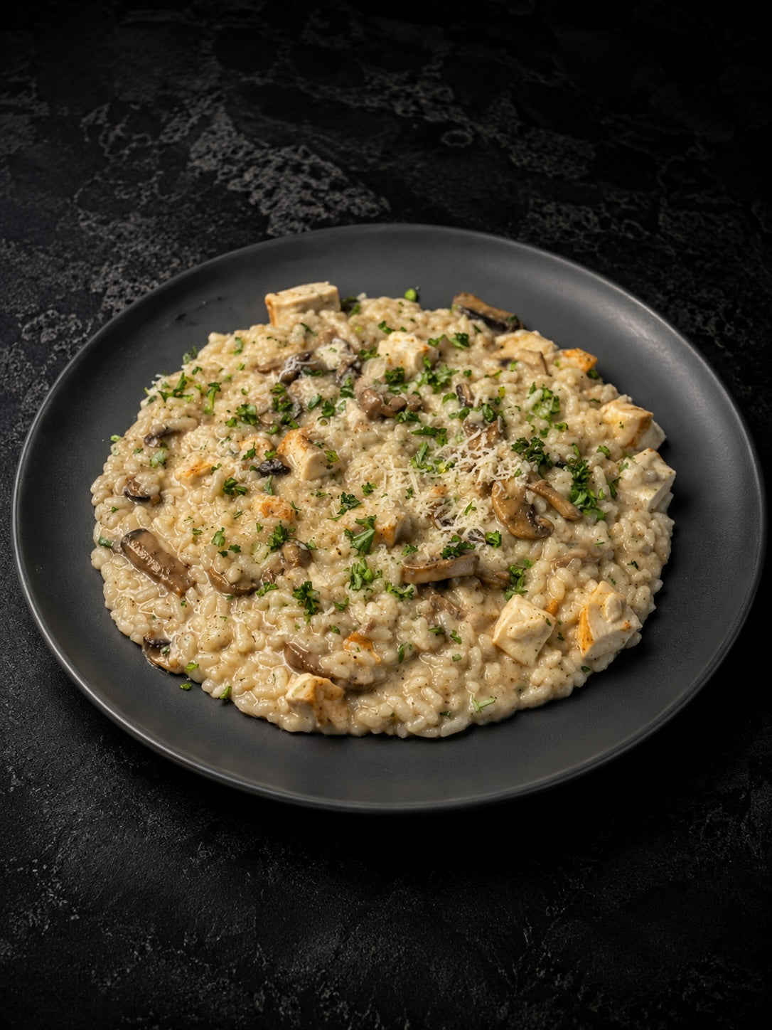 Chicken Mushroom Risotto