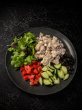 Mediterranean Chicken Salad Bowl