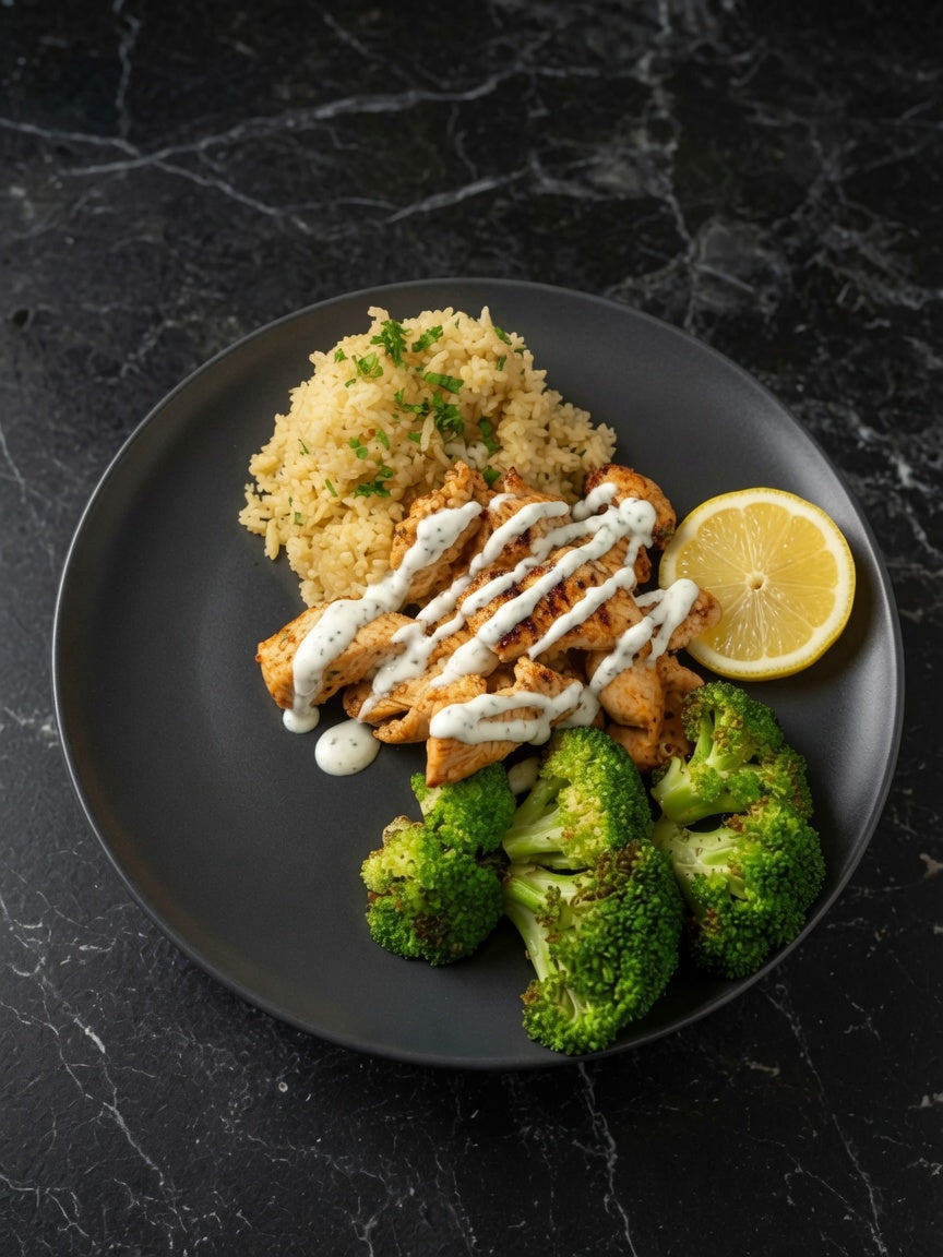 Lemon Herb Chicken Plate
