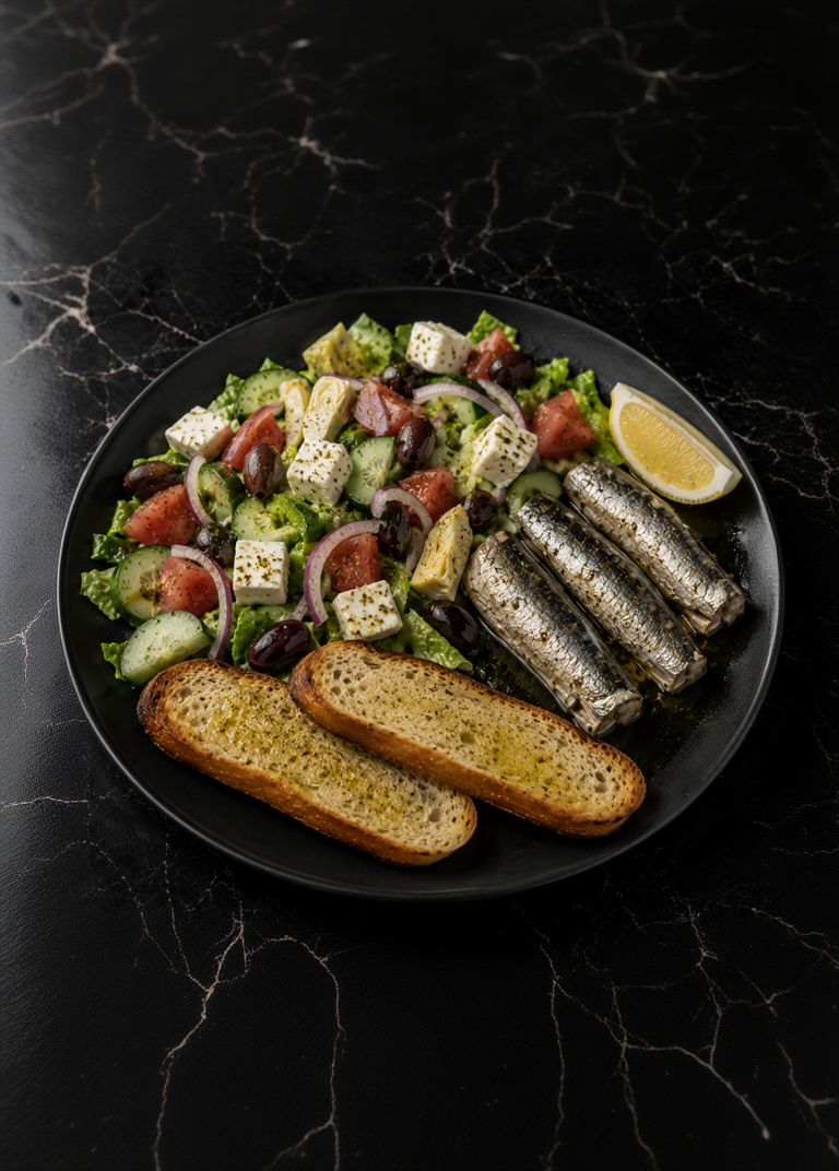 Santorini Sardine Salad